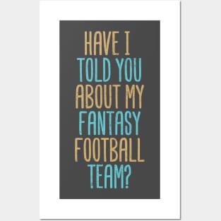 Fantasy Football Bragger Posters and Art